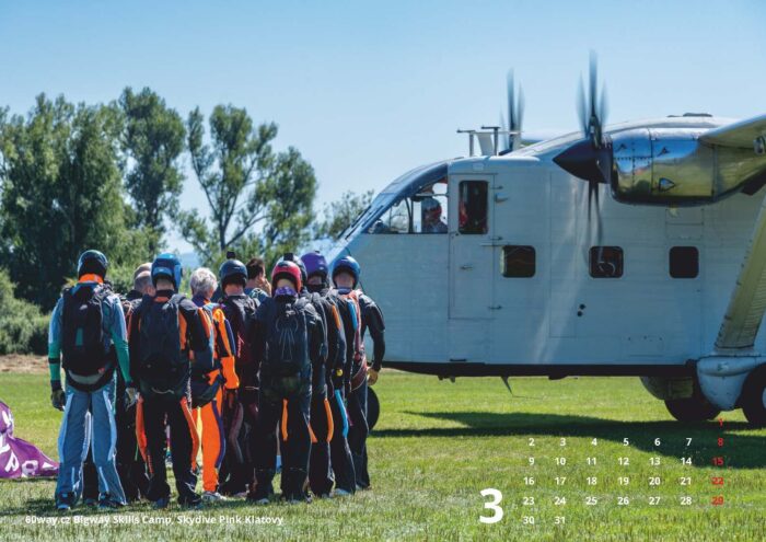 Skydive Kalendář 2026 - Obrázek 5