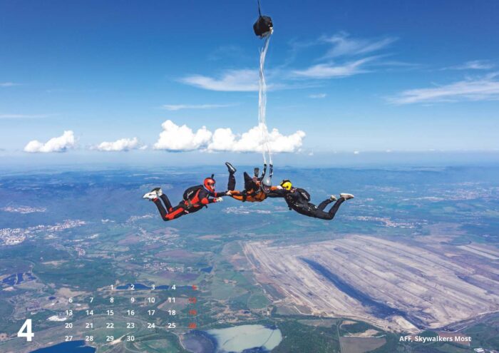 Skydive Kalendář 2026 - Obrázek 6