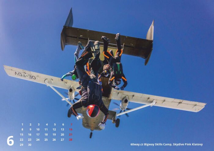 Skydive Kalendář 2026 - Obrázek 8