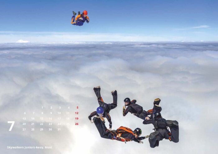 Skydive Kalendář 2026 - Obrázek 9