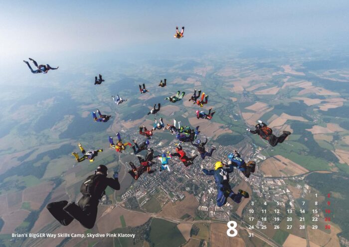 Skydive Kalendář 2026 - Obrázek 10