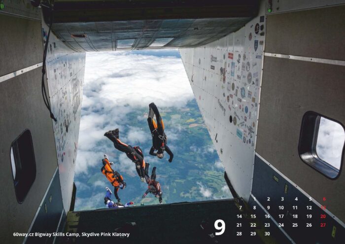 Skydive Kalendář 2026 - Obrázek 11