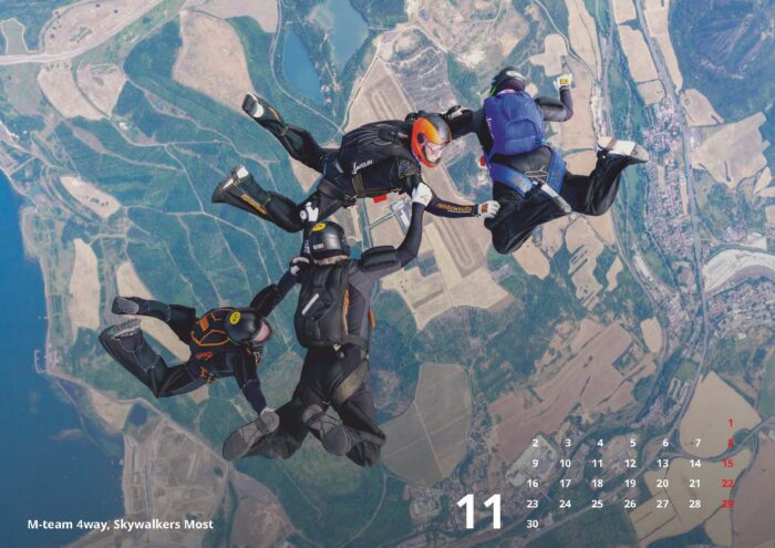 Skydive Kalendář 2026 - Obrázek 13